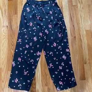 &Other Stories Silky Floral Pants